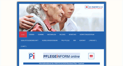 Desktop Screenshot of pflegeinform.de